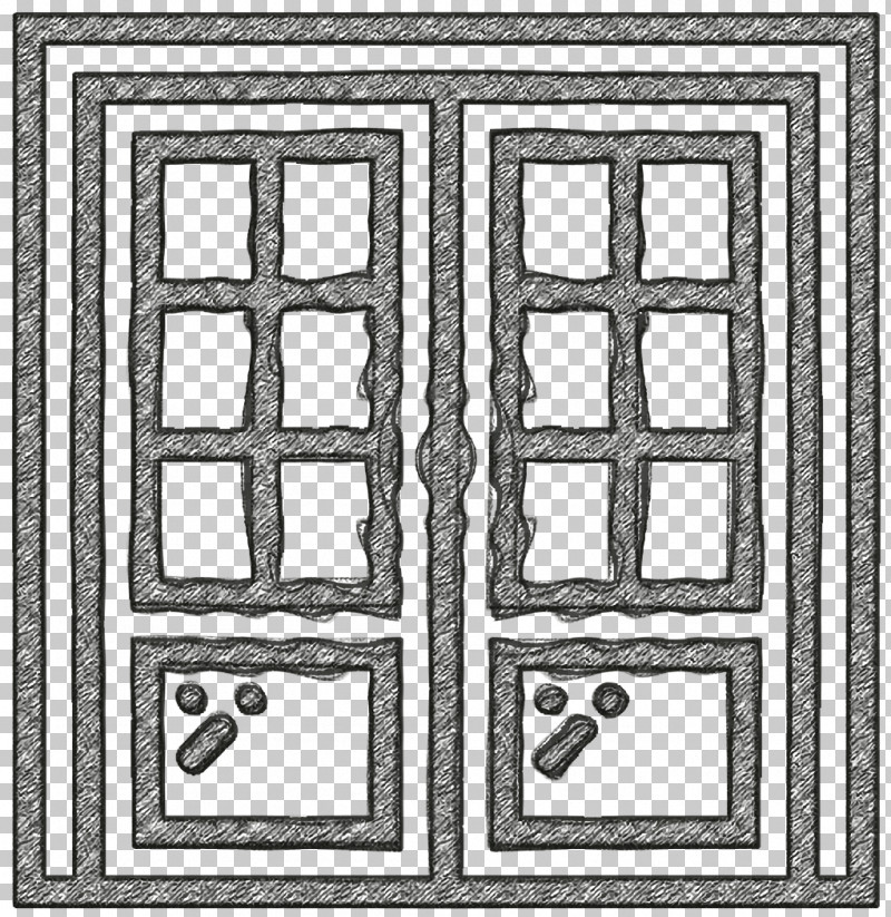 Door Icon Household Set Icon PNG, Clipart, Black, Black And White, Door Icon, Furniture, Household Set Icon Free PNG Download