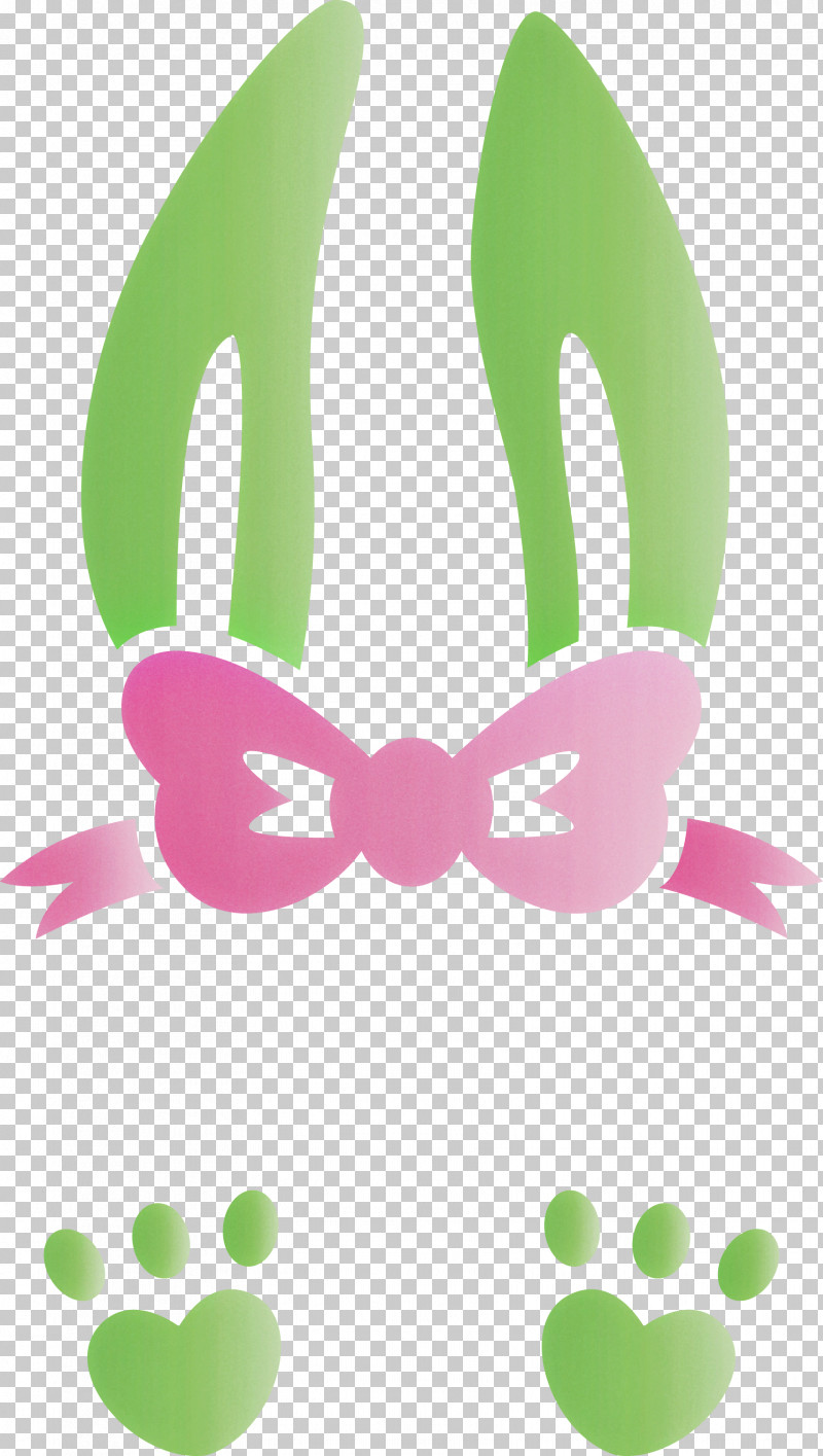 Easter Bunny Easter Day Rabbit PNG, Clipart, Easter Bunny, Easter Day, Green, Pink, Rabbit Free PNG Download
