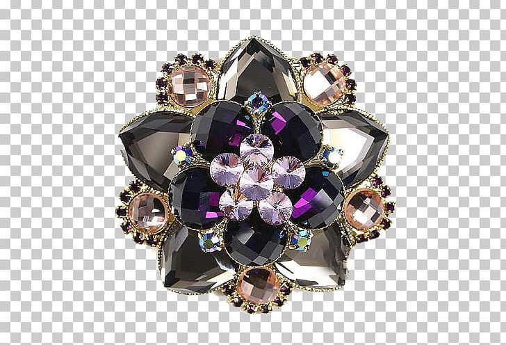 Amethyst Brooch Jewellery Diamond PNG, Clipart, Amethyst, Brooch, Diamond, Fashion Accessory, Gemstone Free PNG Download