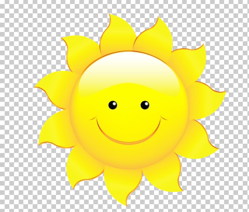 Sunflower PNG, Clipart, Cartoon, Emoticon, Facial Expression, Happy, Paint Free PNG Download