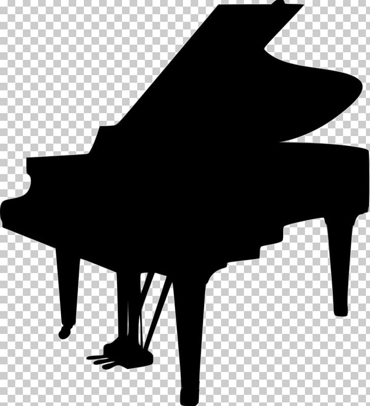 Grand Piano Silhouette PNG, Clipart, Black, Black And White, Furniture, Grand Piano, Key Free PNG Download