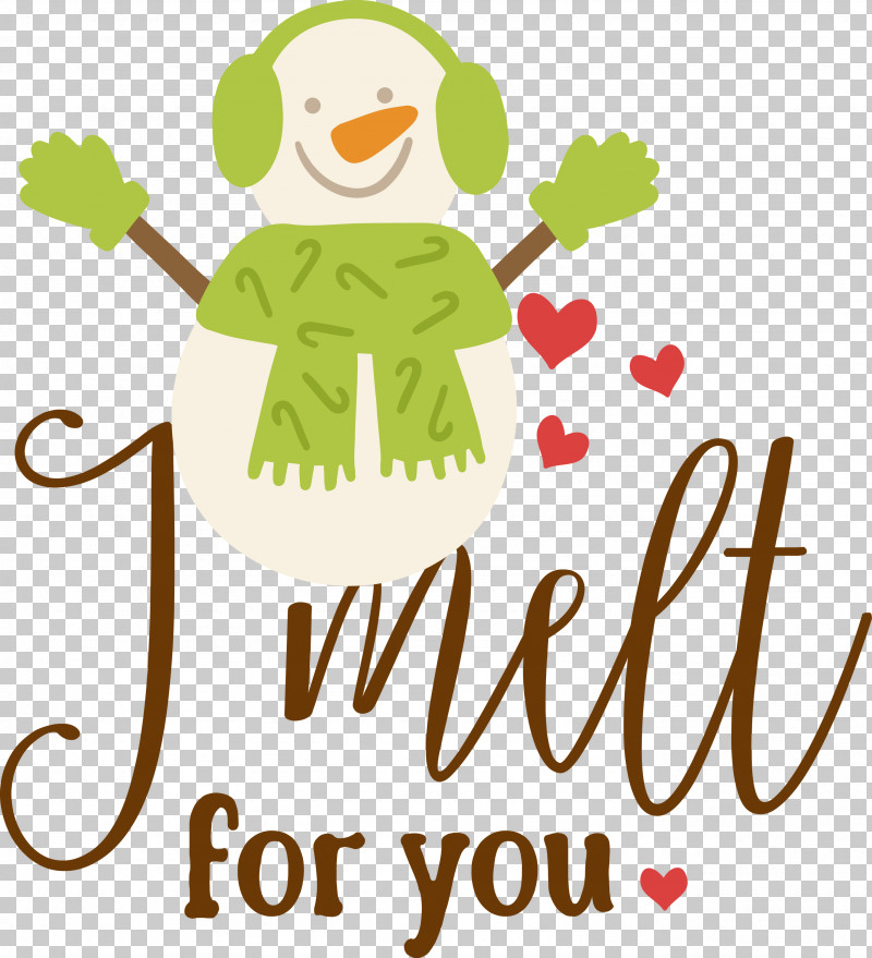 I Melt For You Snowman Winter PNG, Clipart, Behavior, Cartoon, Flower, Happiness, Human Free PNG Download