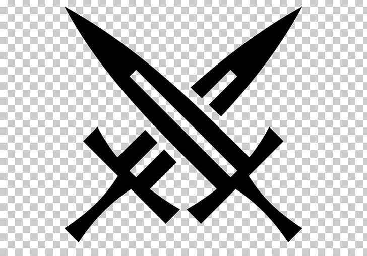 Computer Icons Sword PNG, Clipart, Angle, Black, Black And White, Brand, Combat Free PNG Download