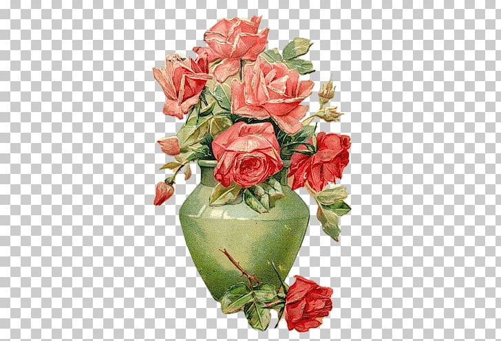 Garden Roses Vase Oil Painting PNG, Clipart, Artificial Flower, Cut Flowers, Data Compression, Drawing, Floral Design Free PNG Download