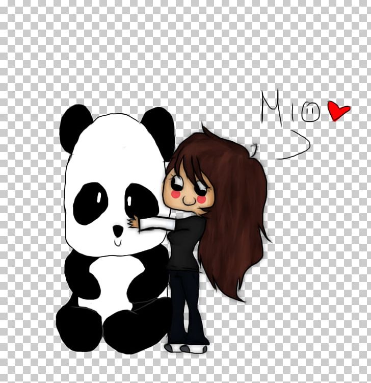 Giant panda Drawing Cuteness Love Sketch, Kawaii girl, mammal, carnivoran,  chibi png