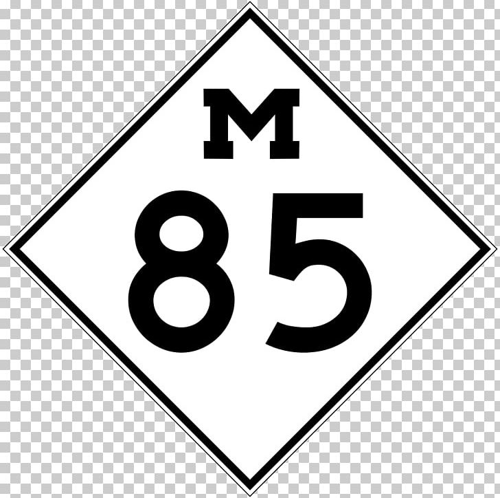 Michigan Traffic Sign Symbol Road PNG, Clipart, Angle, Area, Black And White, Brand, Circl Free PNG Download