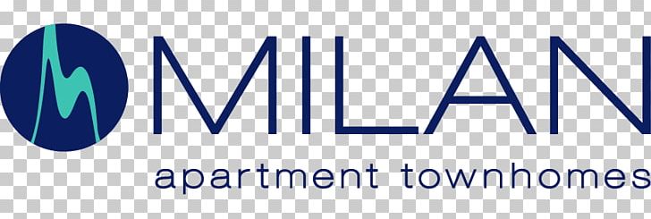 Milan Apartment Townhomes Las Vegas Real Estate Logo PNG, Clipart, Amenity, Apartment, Area, Blue, Brand Free PNG Download