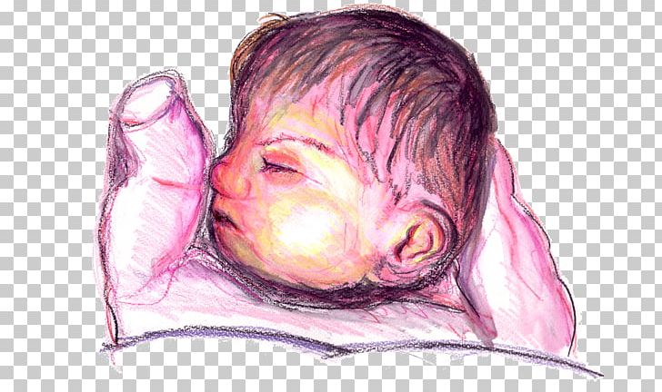 Nose Watercolor Painting Cheek Sketch PNG, Clipart, Artwork, Cheek, Drawing, Ear, Eye Free PNG Download