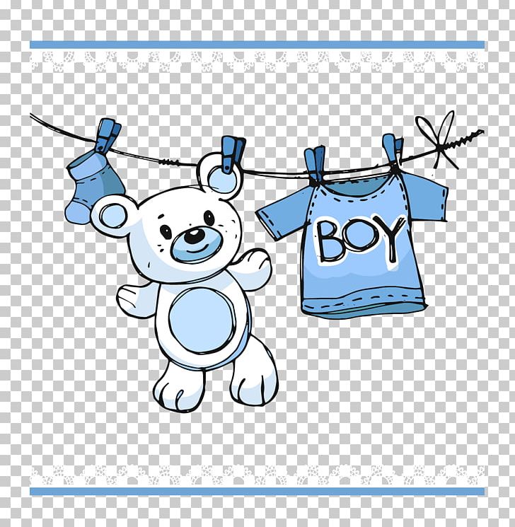 Infant Boy Child Baby Shower PNG, Clipart, Animals, Baby Clothes, Bears, Bear Vector, Blue Free PNG Download