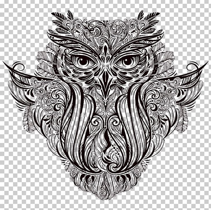 Owl Drawing Ornament PNG, Clipart, Animals, Art, Beak, Bird, Bird Of Prey Free PNG Download