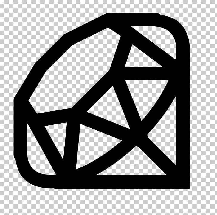 Ruby Computer Icons Programming Language Computer Programming PNG, Clipart, Angle, Area, Black, Black And White, Brand Free PNG Download