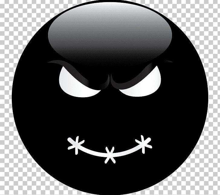 Smiley Emoticon Emoji Face PNG, Clipart, Anger, Black, Black And White, Darkness, Devil Free PNG Download