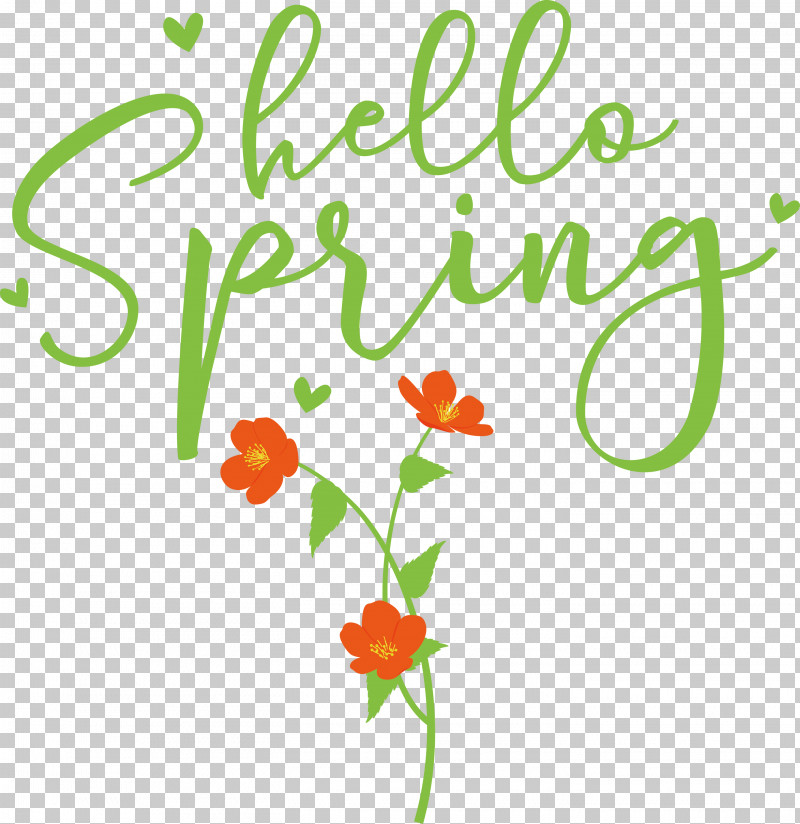 Hello Spring Spring PNG, Clipart, Floral Design, Hello Spring, Logo, Royaltyfree, Silhouette Free PNG Download