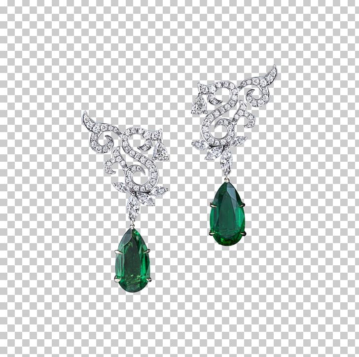 Earring Emerald Jewellery Necklace Gilan PNG, Clipart, Body Jewellery, Body Jewelry, Brilliant, Diamond, Earring Free PNG Download
