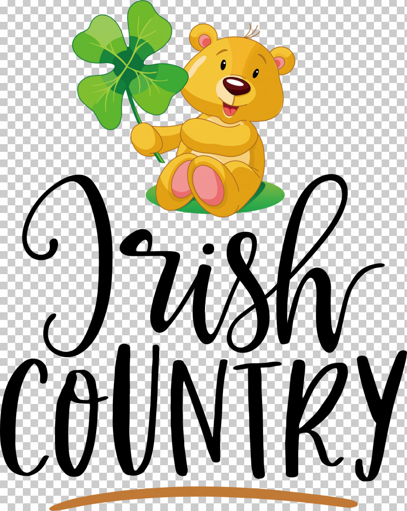 Irish Country Saint Patrick Patricks Day PNG, Clipart, Cartoon, Flower, Happiness, Logo, Meter Free PNG Download