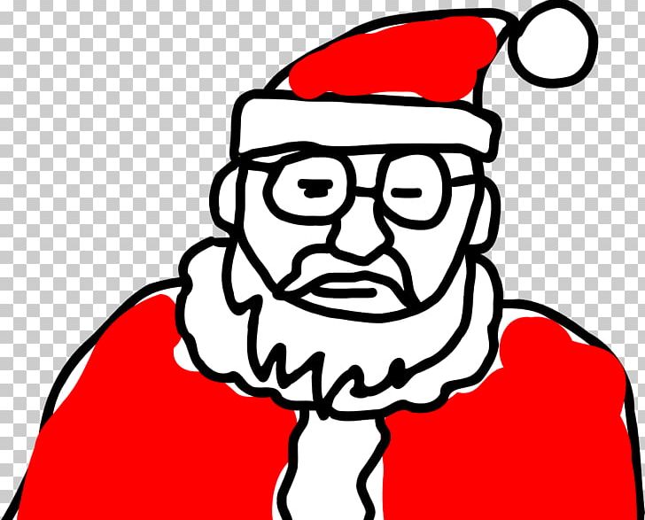 Santa Claus Drawing Saint PNG, Clipart, Area, Art, Artwork, Black And White, Christmas Free PNG Download