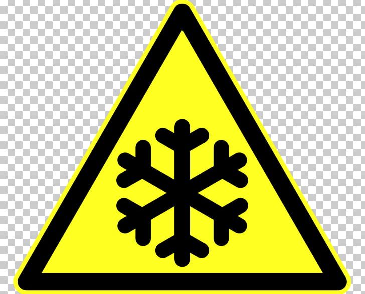 Warning Sign Hazard Cold Safety Warning Label PNG, Clipart, Angle, Area, Biological Hazard, Hazard Symbol, Health And Safety Executive Free PNG Download