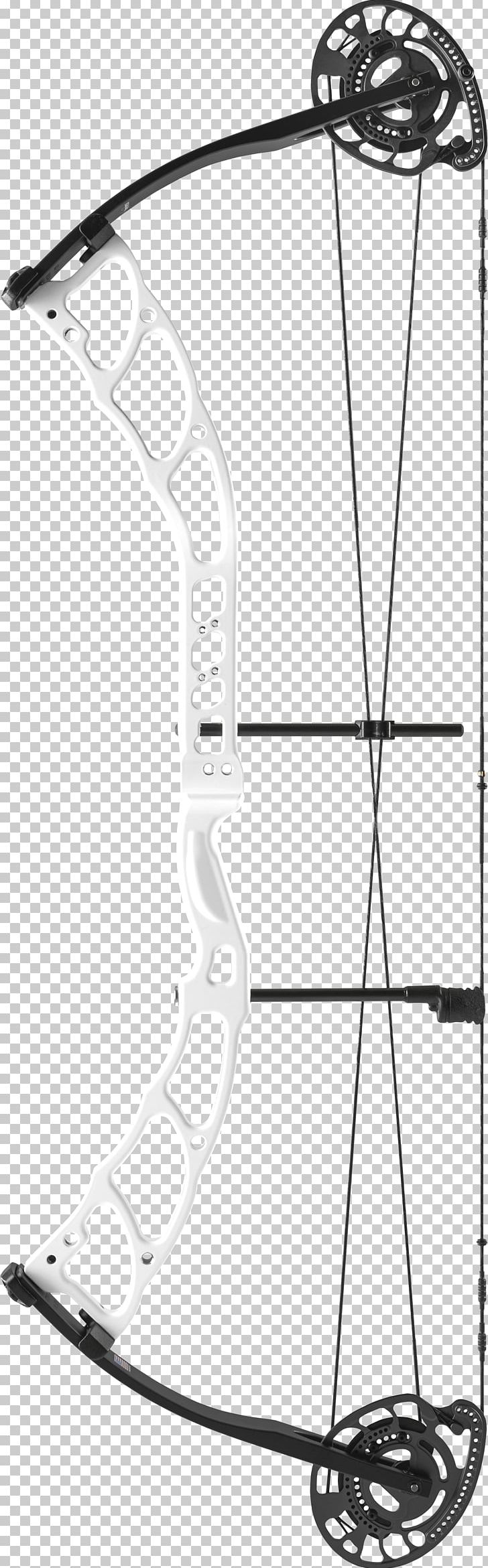 Archery Bow And Arrow Compound Bows Hunting Medal PNG, Clipart, Angle, Archery, Bicycle Wheel, Binary, Black And White Free PNG Download