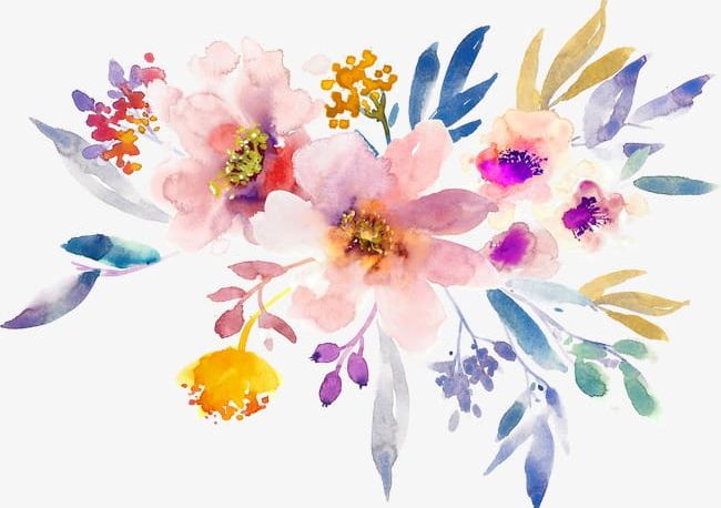 Gouache Painting Flowers Creative PNG, Clipart, Bouquet, Color, Color Watercolor Flowers, Creative, Creative Clipart Free PNG Download