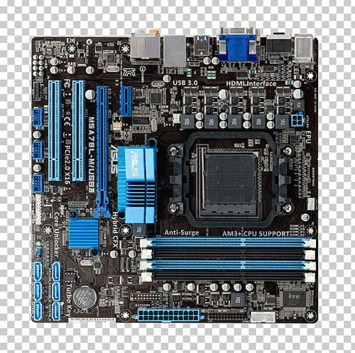 Motherboard Socket AM3+ MicroATX USB 3.0 PNG, Clipart, Amd Fx, Asus, Atx, Central Processing Unit, Computer Component Free PNG Download