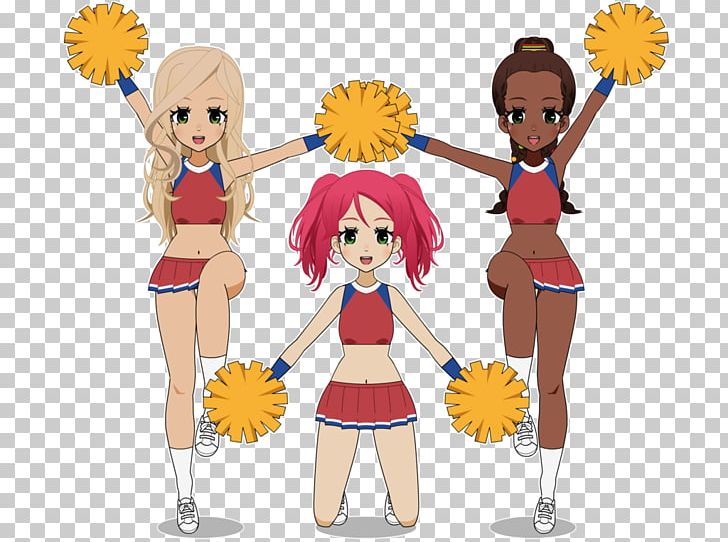Pom-pom Cheerleading Wii Just Dance PNG, Clipart, Anime, Art, Cartoon, Character, Cheerleading Free PNG Download