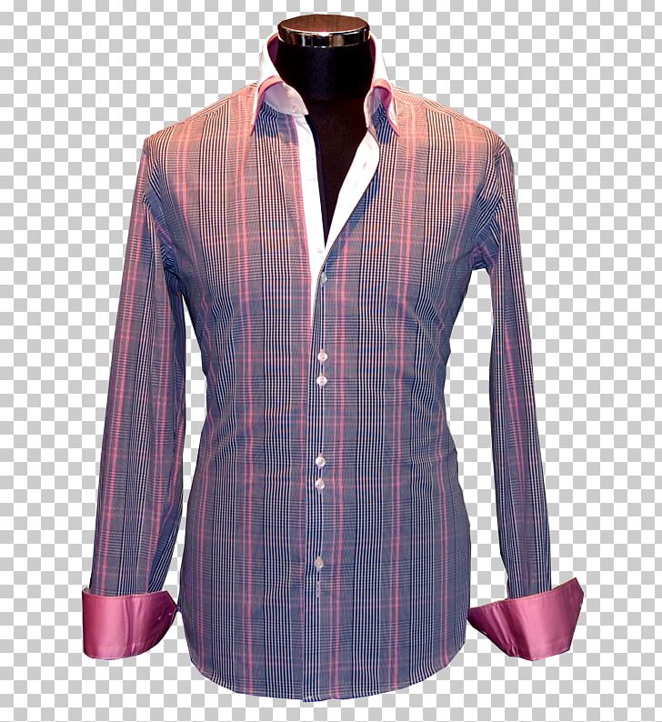 Dress Shirt Tartan Blouse PNG, Clipart, Blouse, Button, Clothing, Dress Shirt, Formal Wear Free PNG Download