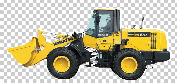 Komatsu Limited Caterpillar Inc. Loader Heavy Machinery Architectural Engineering PNG, Clipart, Architectural Engineering, Automotive Tire, Bucket, Bulldozer, Caterpillar Inc Free PNG Download