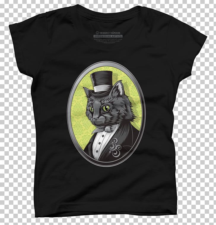 T-shirt Cat Dog Animal Sleeve PNG, Clipart, Animal, Anime, Black, Black M, Brand Free PNG Download