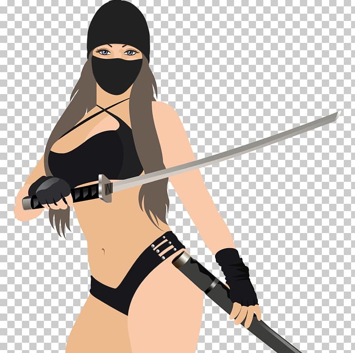 Ninja Girls PNG, Clipart, Angle, Arm, Art, Cartoon, Female Free PNG Download