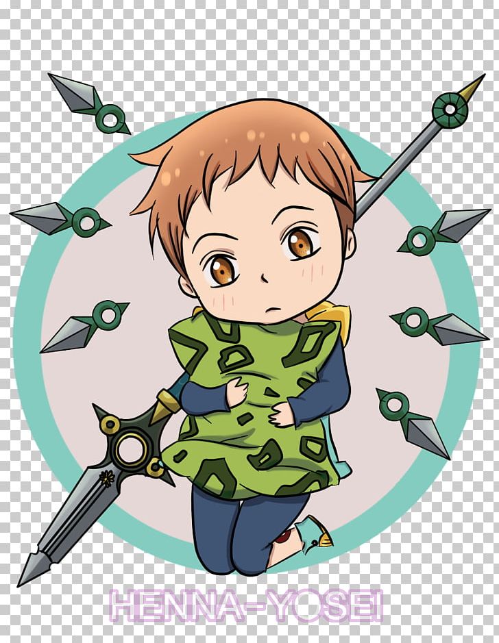The Seven Deadly Sins Meliodas Chibi Sloth Aang PNG, Clipart, Aang, Anime, Art, Artwork, Boy Free PNG Download