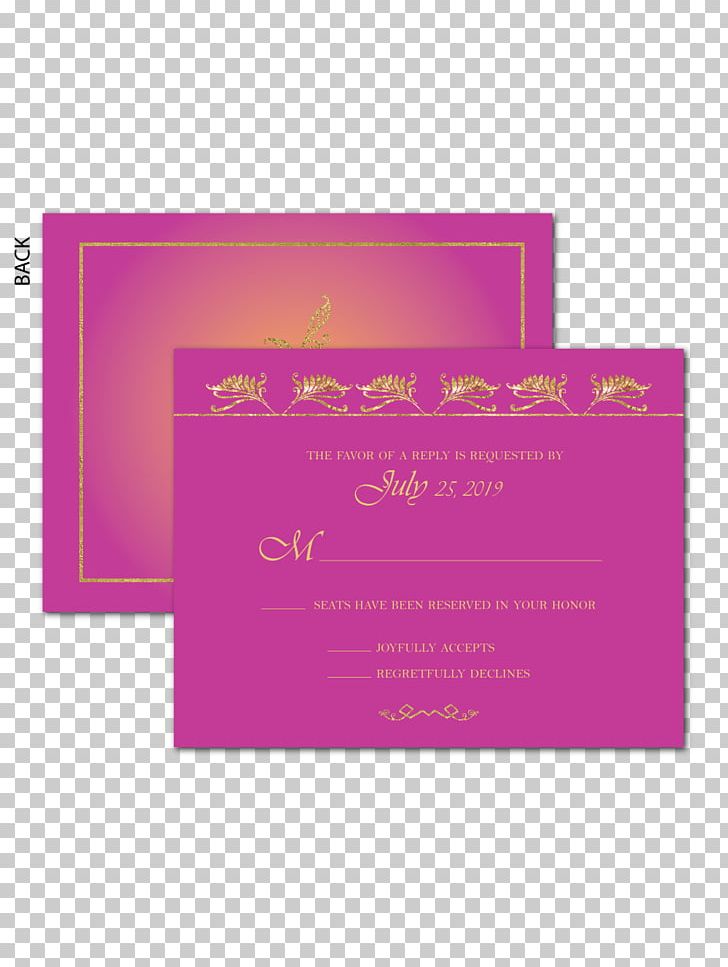 Wedding Invitation RSVP Paper PNG, Clipart, Average, Doll, Gold, Lilac, Magenta Free PNG Download