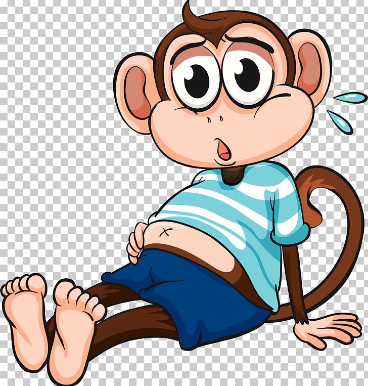 Monkey Cartoon Illustration PNG, Clipart, Animals, Arm, Cartoon Monkey, Encapsulated Postscript, Fictional Character Free PNG Download
