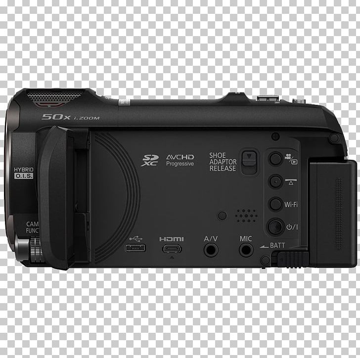 Panasonic HC-V770 Video Cameras Camcorder Panasonic HC-V777 PNG, Clipart, 4k Resolution, 1080p, Audio Receiver, Black, Camcorder Free PNG Download