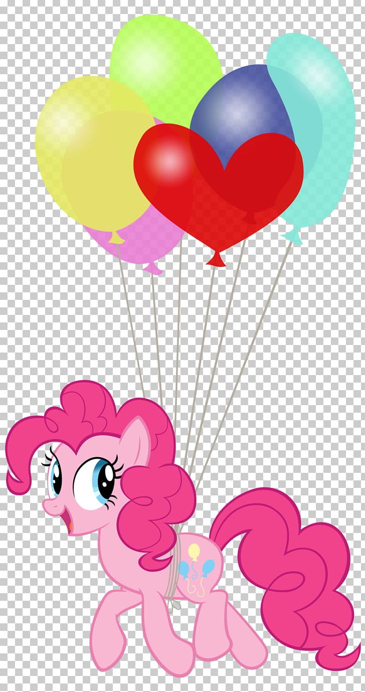 Pinkie Pie Pony Rainbow Dash Balloon Twilight Sparkle PNG, Clipart, Applejack, Balloon, Deviantart, Fictional Character, Flower Free PNG Download