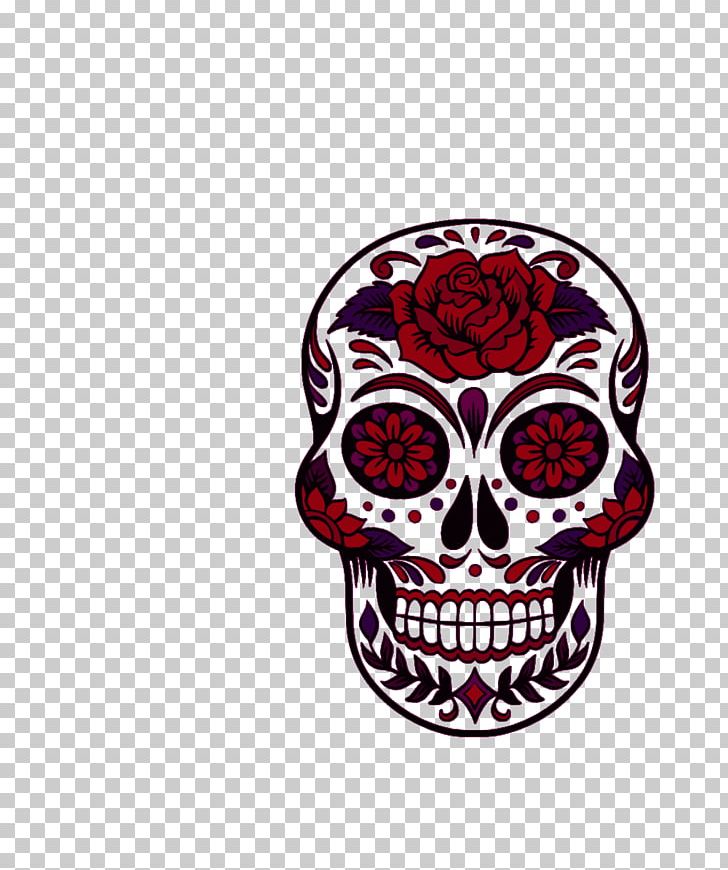 Calavera Day Of The Dead Human Skull Symbolism Rose PNG, Clipart, Blue Rose, Bone, Calavera, Centrepiece, Ceramic Free PNG Download