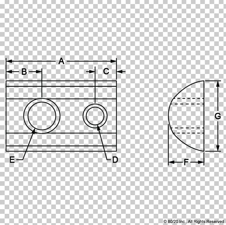 80/20 Counterbore T-nut Fastener T-slot Nut PNG, Clipart, 8020, Anchor, Angle, Area, Artwork Free PNG Download