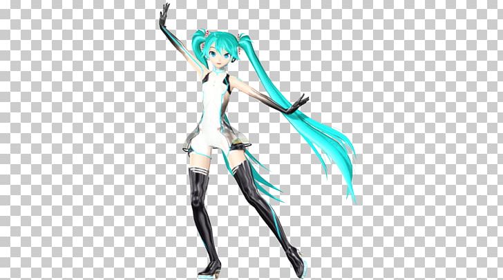 MikuMikuDance Hatsune Miku Vocaloid Teal PNG, Clipart, Acti, Action Figure, Anime, Character, Computer Free PNG Download