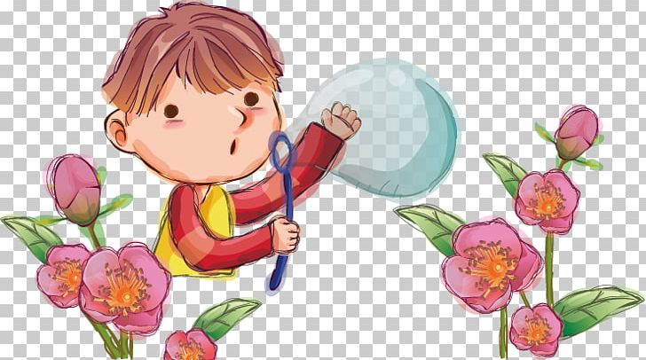 Cartoon Child Png Clipart Blowing Bubbles Blowing Vector