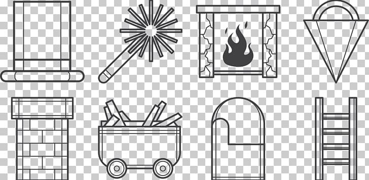 Chimney Sweep Euclidean Vecteur Door Handle PNG, Clipart, Angle, Black And White, Cartoon Cleaning Tools, Chimney, Chimney Sweep Free PNG Download