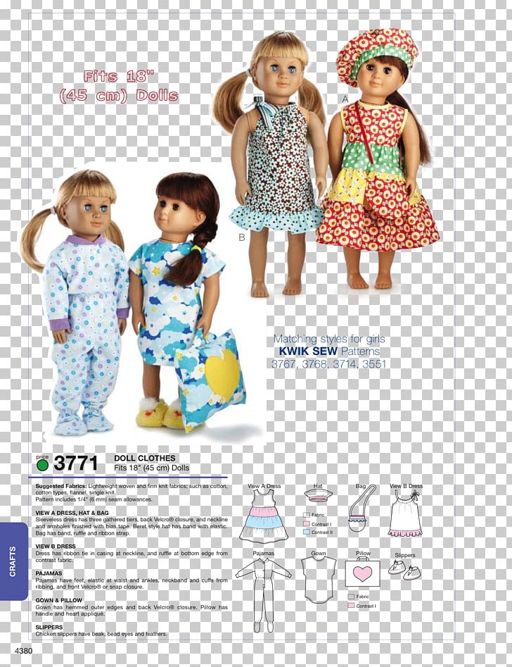 Doll Clothing Pattern Dress Sewing PNG, Clipart, American Girl, Apron, Child, Clothing, Clothing Sizes Free PNG Download