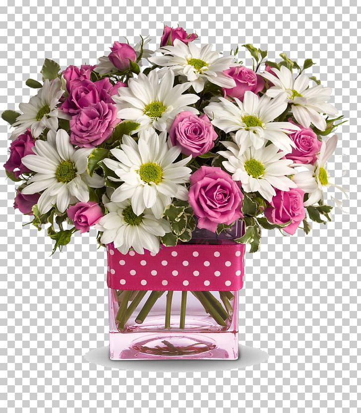 Flower Bouquet Floristry Polka Dot Teleflora PNG, Clipart, Artificial Flower, Centrepiece, Chrysanths, Common Daisy, Cut Flowers Free PNG Download