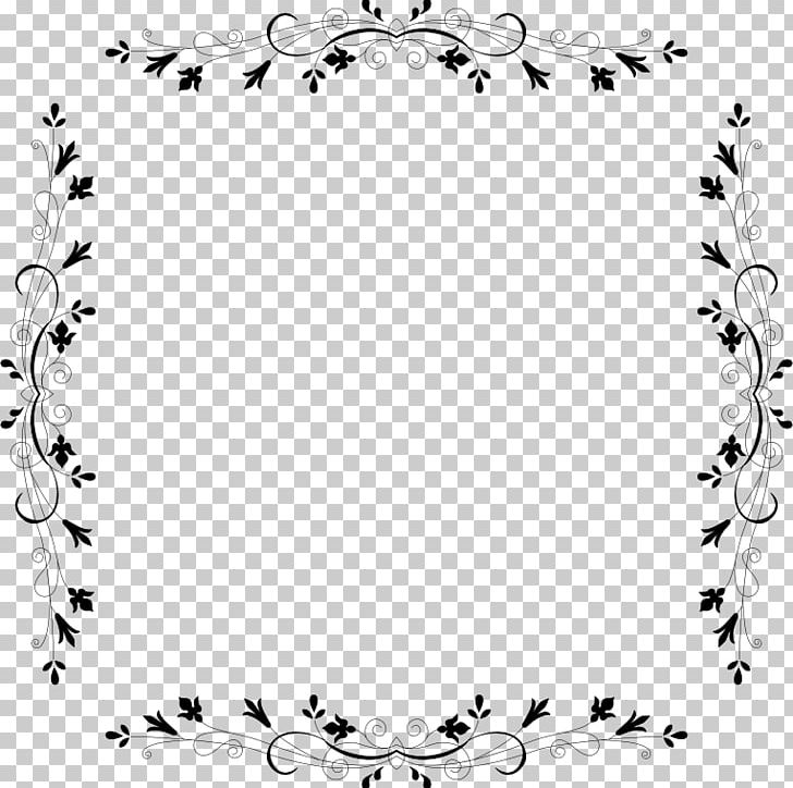 Flower PNG, Clipart, Area, Art, Black, Black And White, Border Free PNG Download