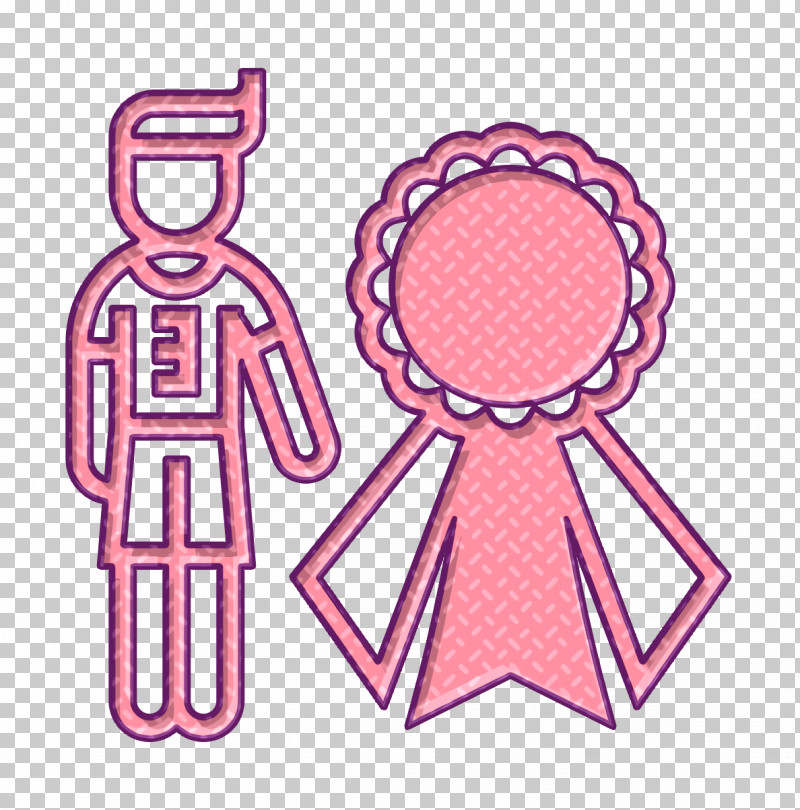 Winner Icon Third Prize Icon Third Place Icon PNG, Clipart, Area, Line, Meter, Pink M, Point Free PNG Download