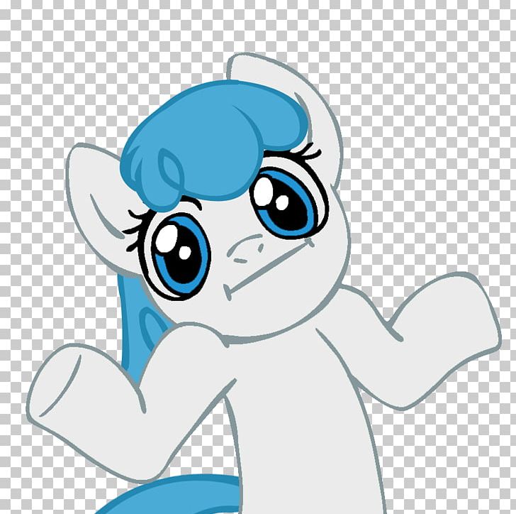 Pony Shrug Apple Bloom Derpy Hooves Horse PNG, Clipart, Animals, Blue, Cartoon, Fictional Character, Hand Free PNG Download