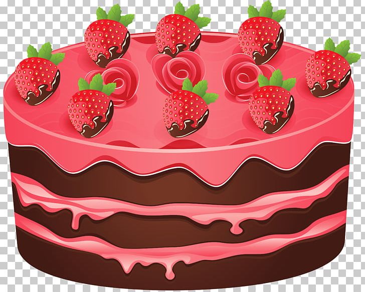 Birthday Cake Wedding Cake Chocolate Cake Sponge Cake Strawberry Cream Cake PNG, Clipart, Bavarian Cream, Birthday Cake, Butt, Cake, Cake Decorating Free PNG Download