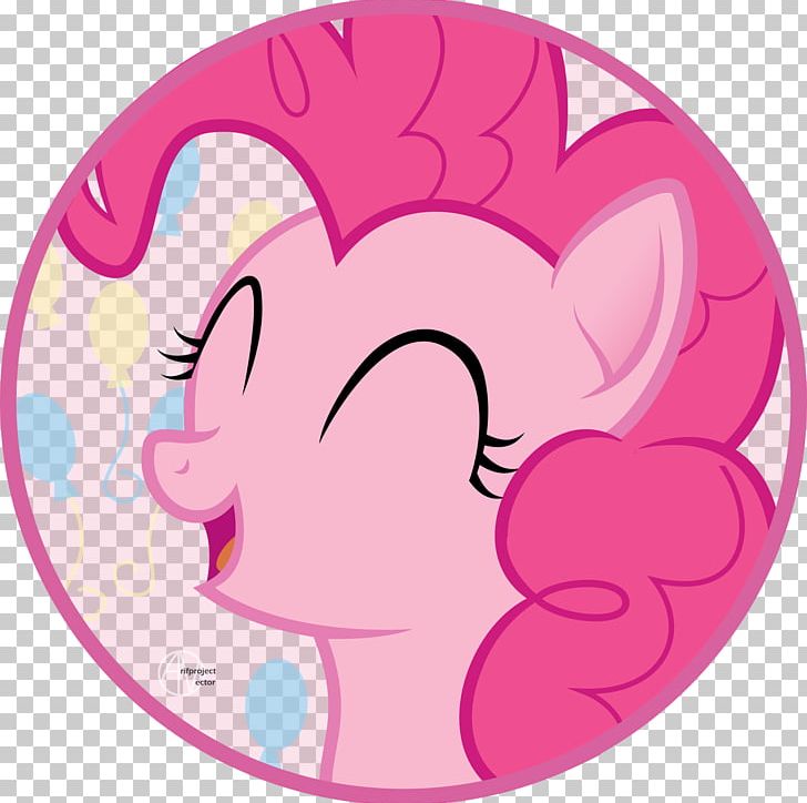 Pinkie Pie Rainbow Dash Circle Pony PNG, Clipart, Cartoon, Cheek, Circle, Computer Icons, Drawing Free PNG Download