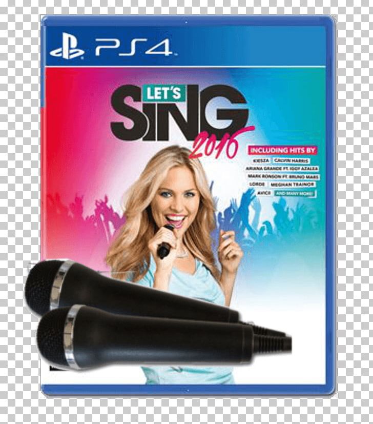 Microphone Let's Sing 2016 Wii PlayStation 4 PNG, Clipart,  Free PNG Download