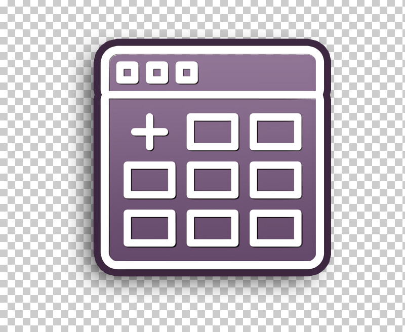 Add Icon User Interface Vol 3 Icon PNG, Clipart, Add Icon, Calculator, Line, Office Equipment, Purple Free PNG Download