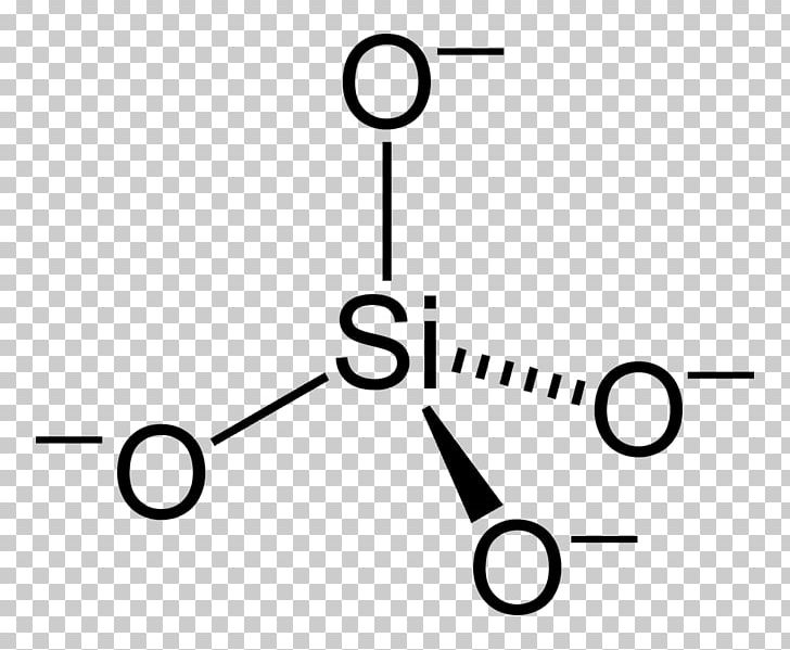 Lewis Structure Silicate Minerals Structural Formula PNG, Clipart, Angle, Anion, Area, Atom, Black Free PNG Download
