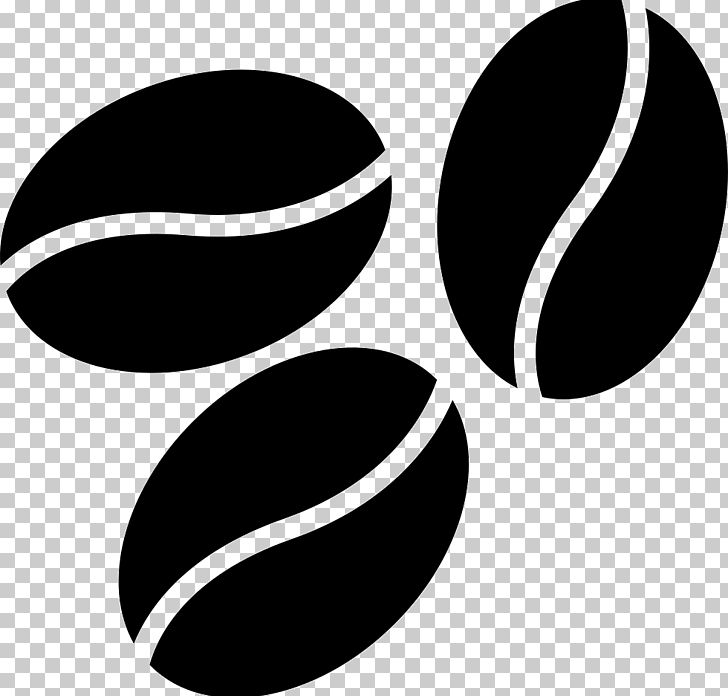 Coffee Bean Cafe Computer Icons PNG, Clipart, Bean, Black, Black And White, Cafe, Circle Free PNG Download